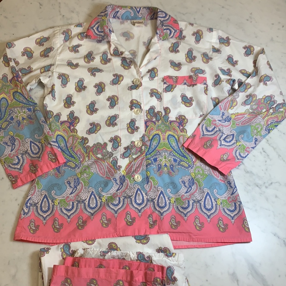 RARE BedHead Paisley PJs Sz M